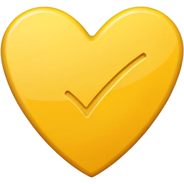 yellow checkmark emoji