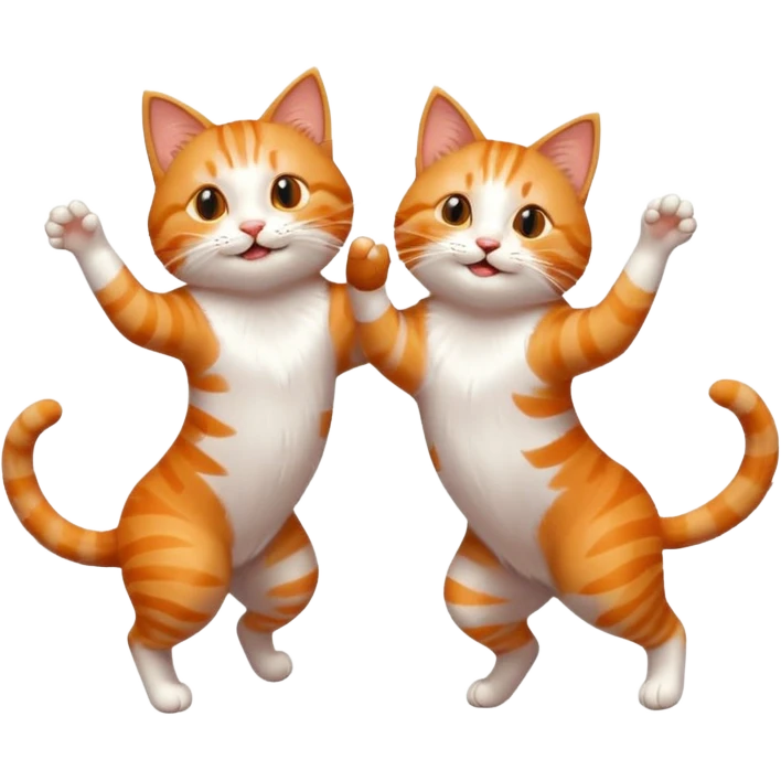 Gatos dançando emoji