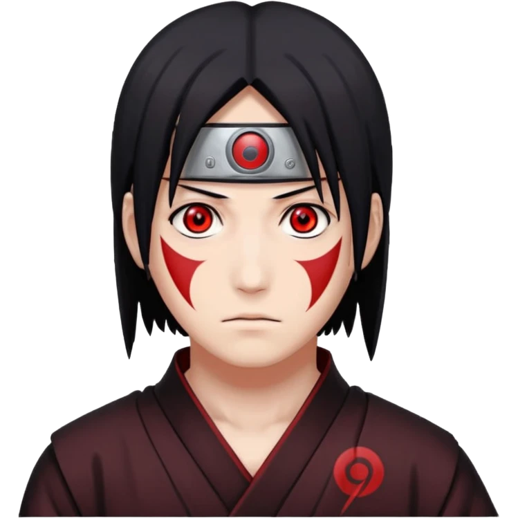 Itachi Mangekyou sharingaan emoji