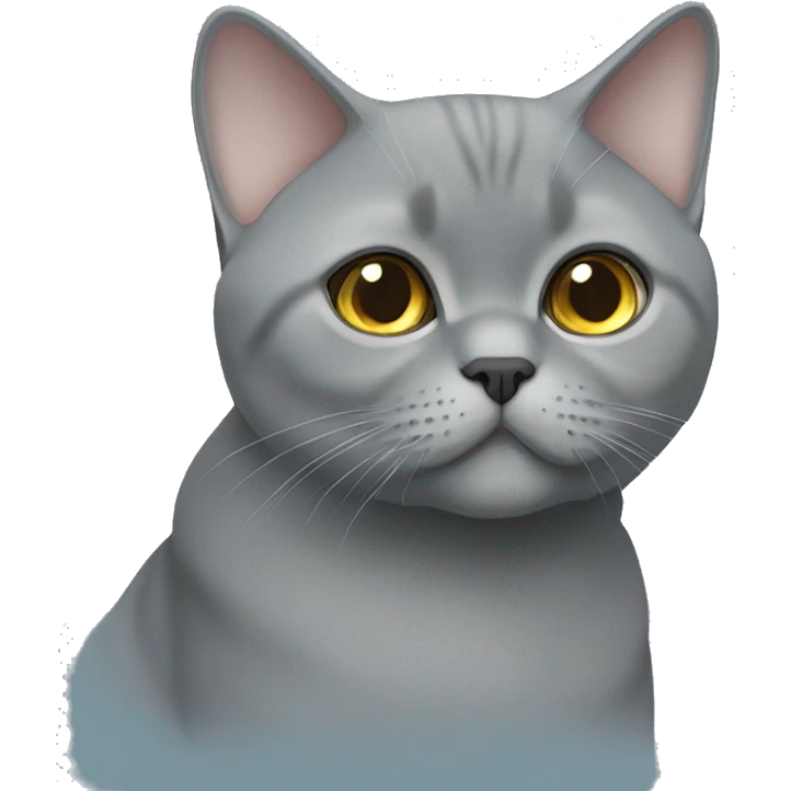 british shorthair grey emoji