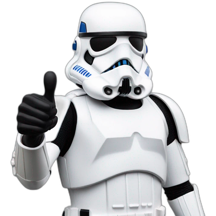 stormtrooper thumbs up emoji