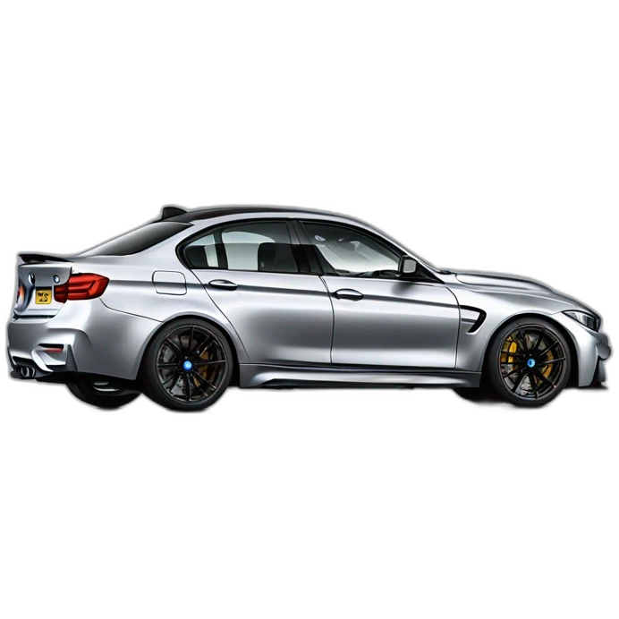 bmw f80 m3 cs silver emoji