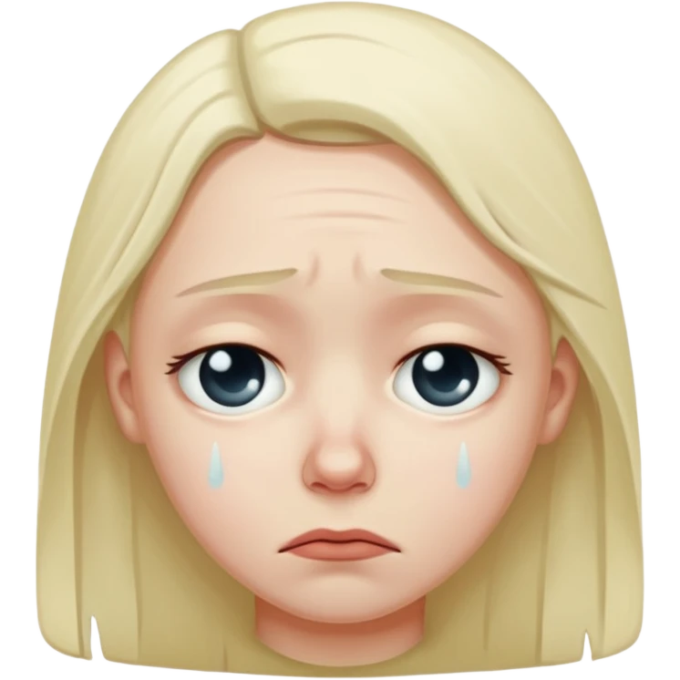 Triste emoji