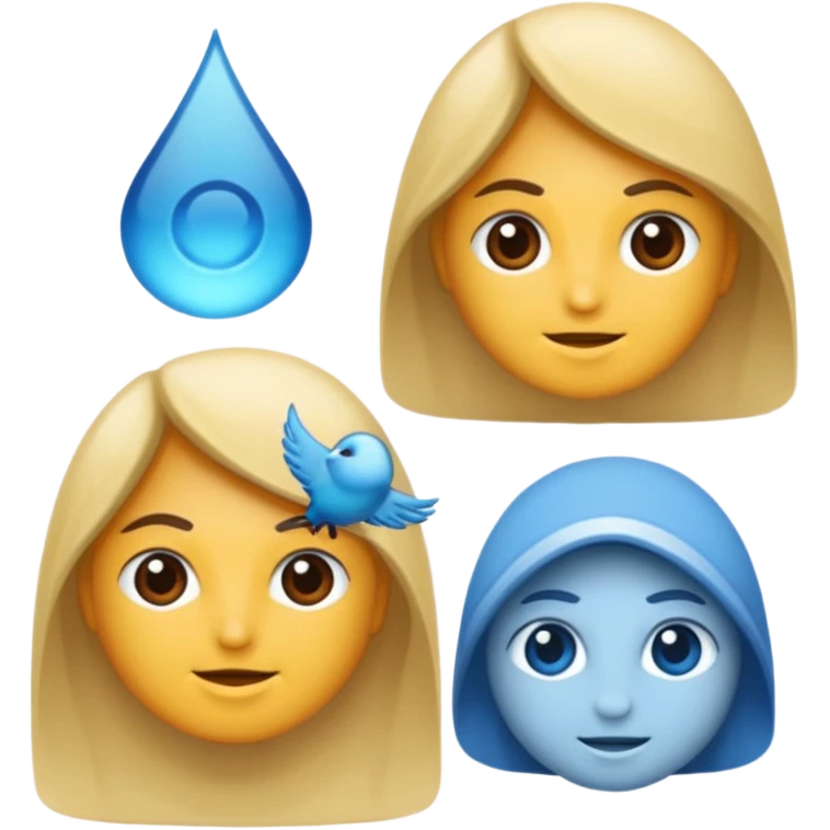 diş mavi  emoji