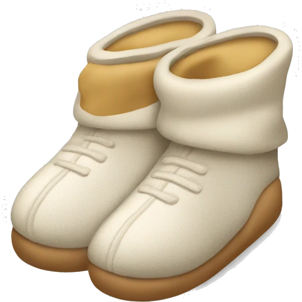 Chaussons  emoji