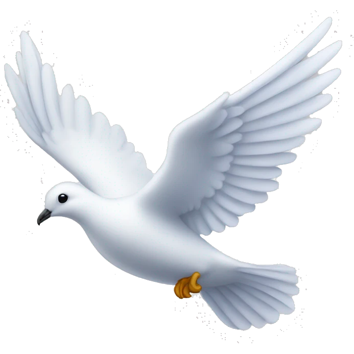Holy Spirit dove emoji
