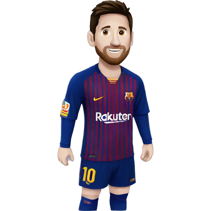Messi en la Luna  emoji