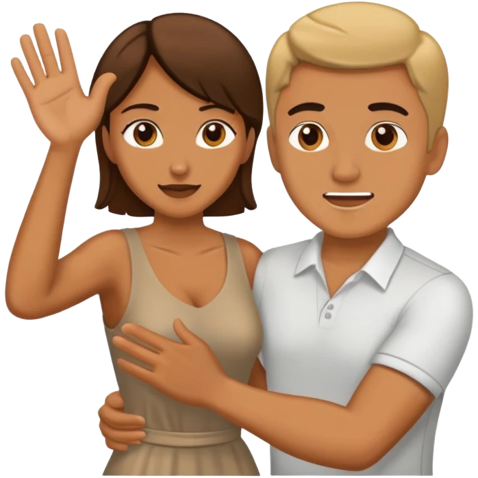 woman slapping man emoji