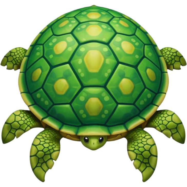Turtle wearing bandanna ￼ emoji