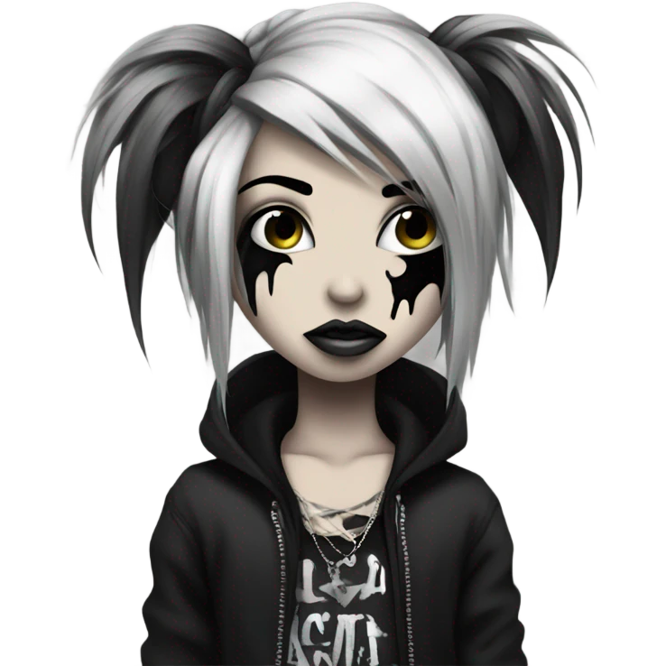 “Emo trap” graffiti goth punk emoji