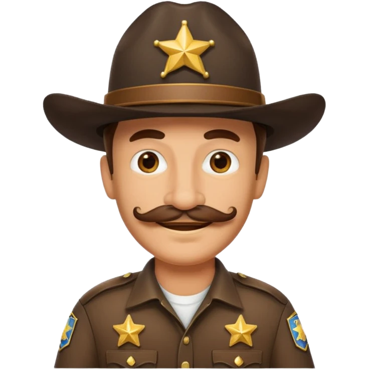 a sheriff emoji