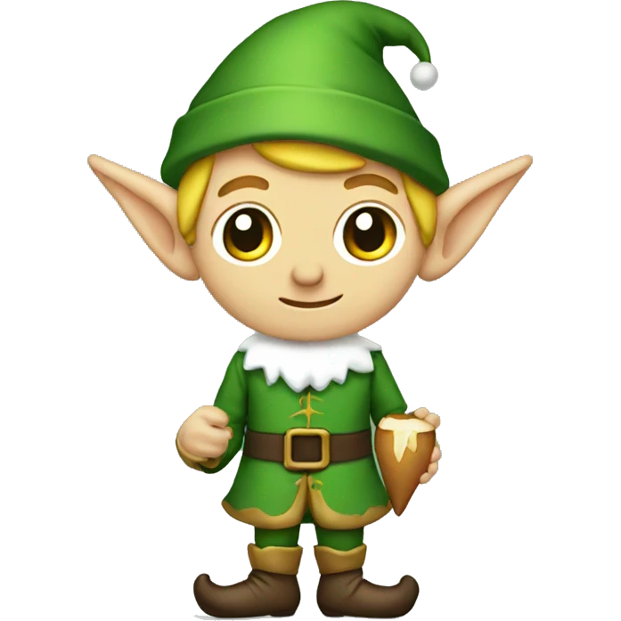 Elf  holding an L emoji