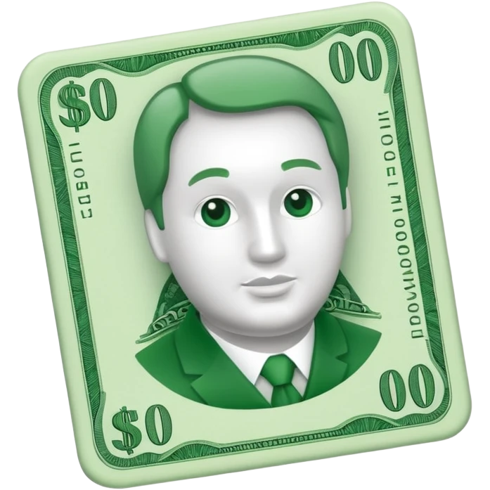 Ruble bill emoji