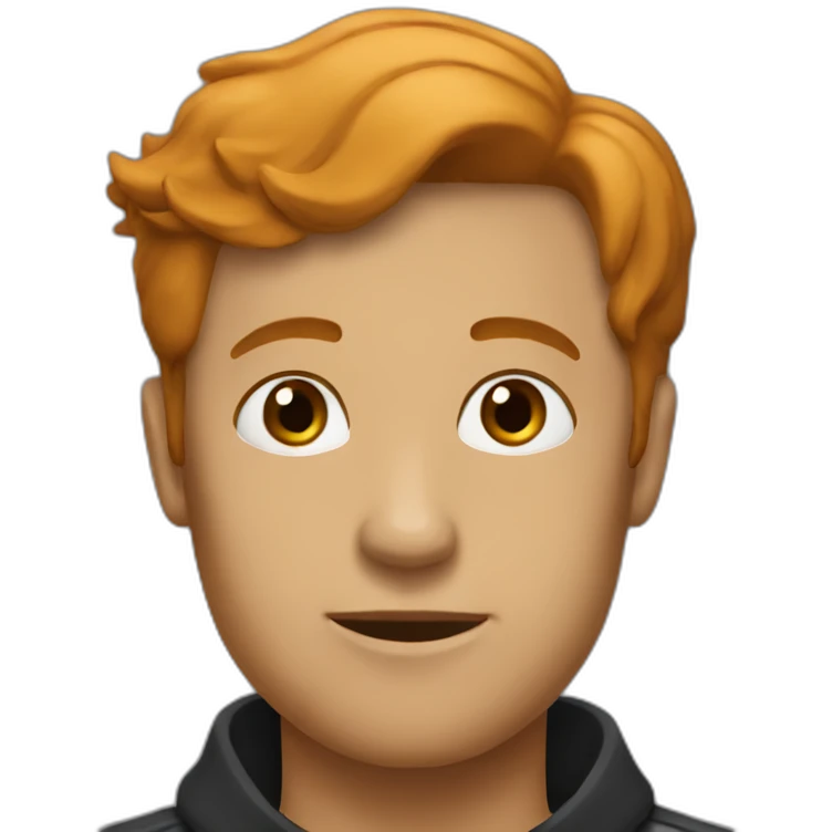 Un noir Roux emoji