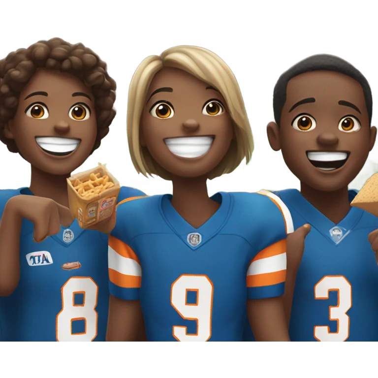 Us at the stadium emoji