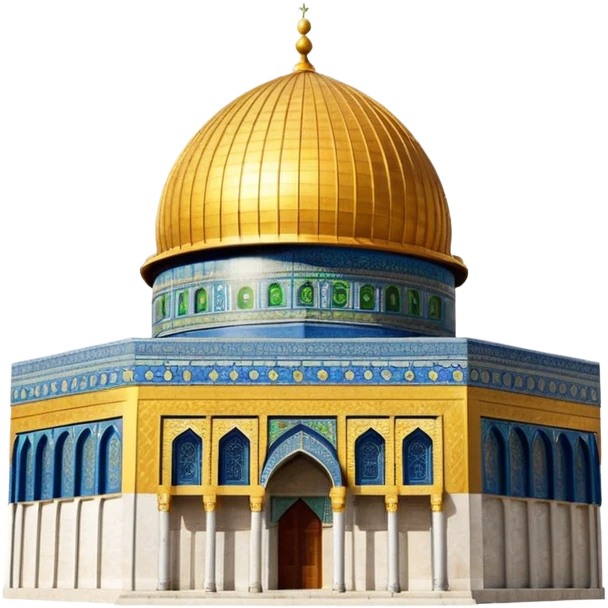 Dome of the rock, Palestine emoji