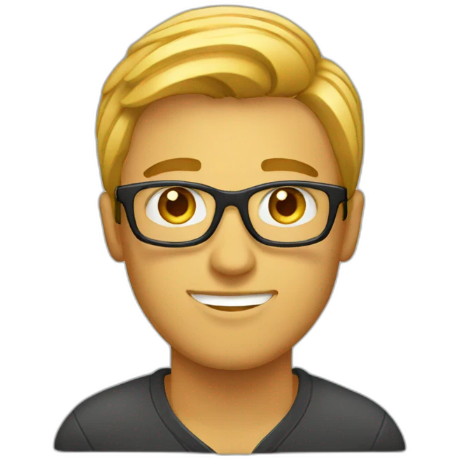 male copywriter emoji