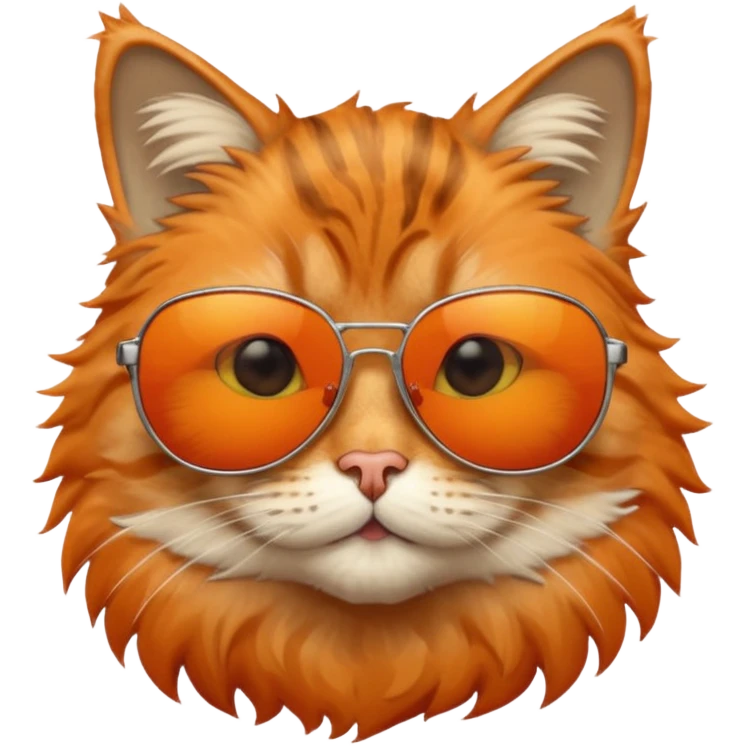 Cat wearing sunglasses emoji