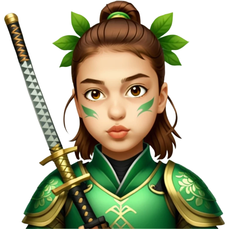 Emerald Samurai emoji