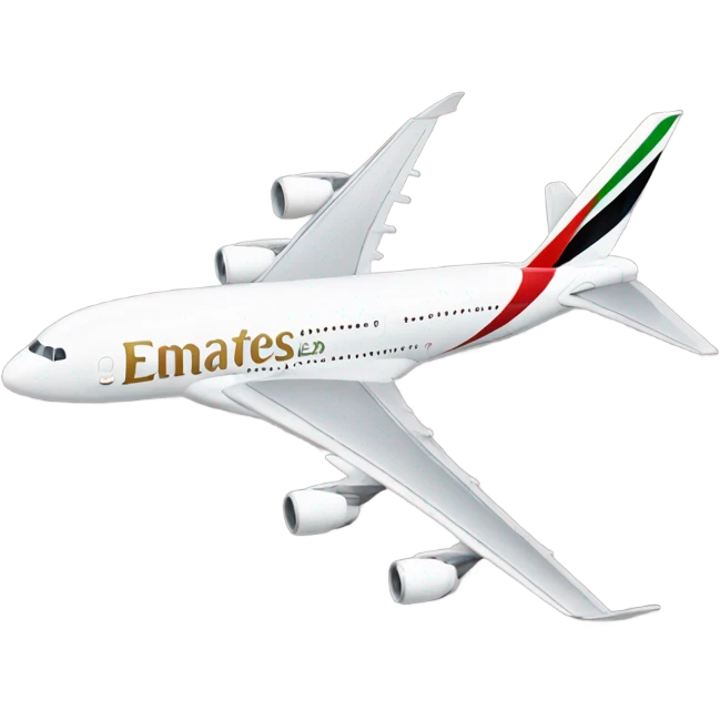 Emirates plane emoji