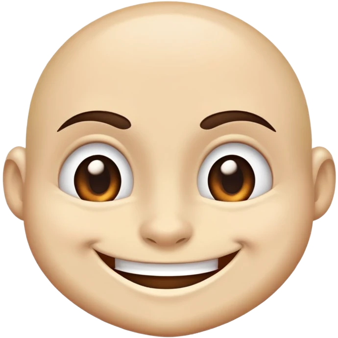Mischievous devious smile emoji