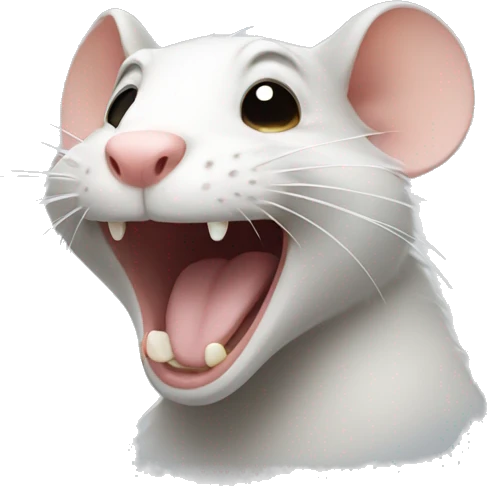 laughing rat emoji