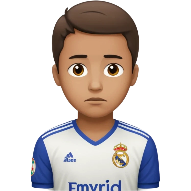 ich weine, ich bin Madrids Fan emoji