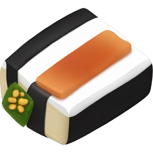 spam musubi emoji