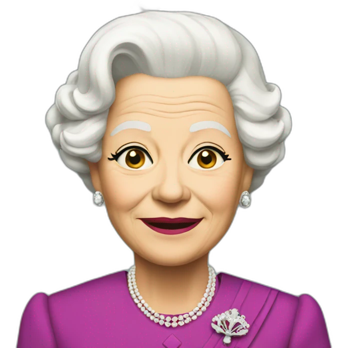 the queen emoji