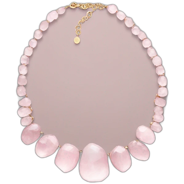 rose quartz necklace emoji