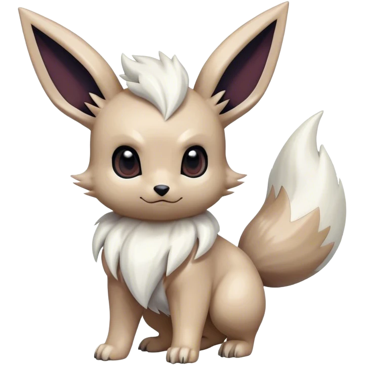 Epic Shiny Cool Cute Kawaii Eevee-Absol-Zorua-Pokemon Full Body emoji