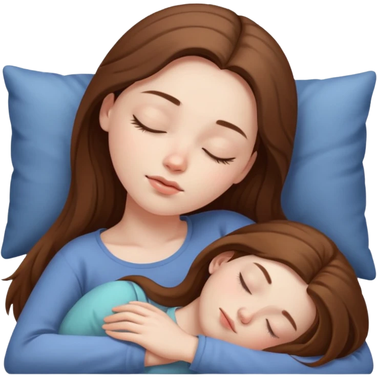 Girl sleeping  emoji