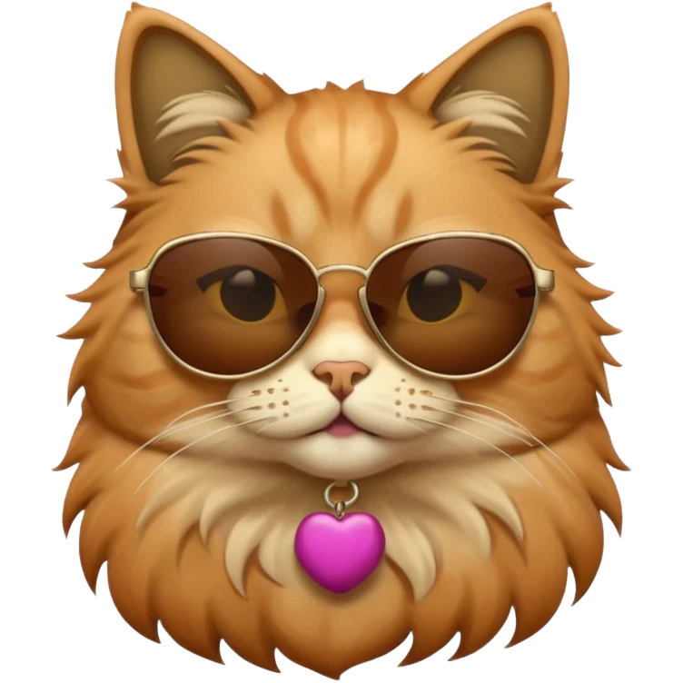 Cat wearing sunglasses emoji