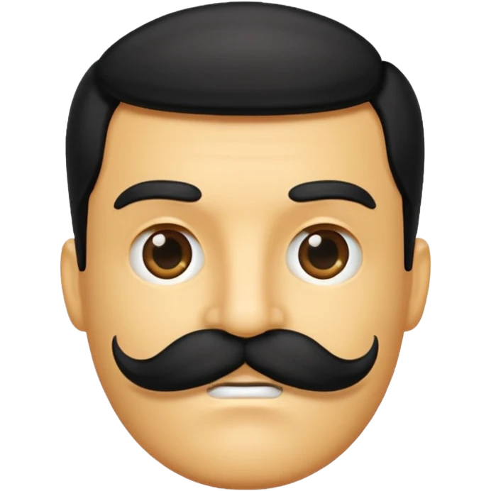 mustache emoji emoji