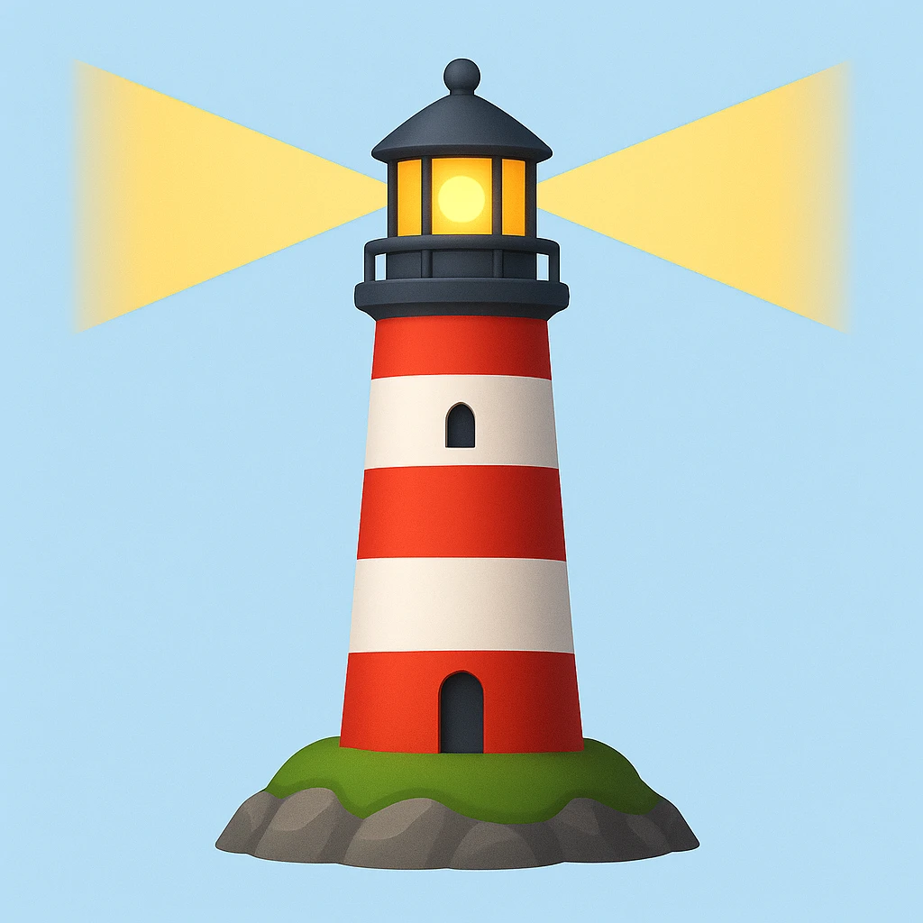 lighthouse emoji