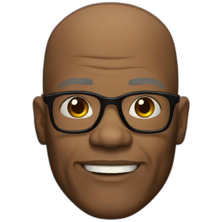 Samuel L. Jackson bald head emoji