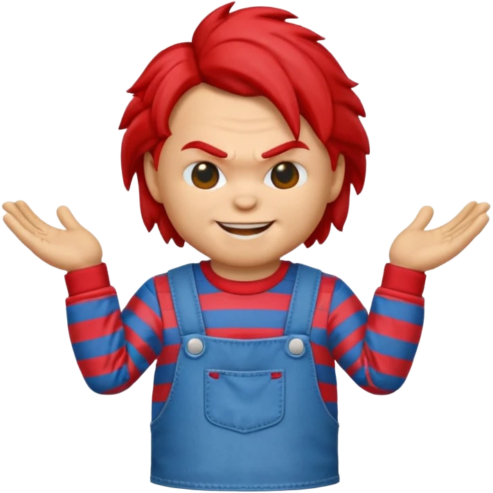 Un emojin de chuky emoji