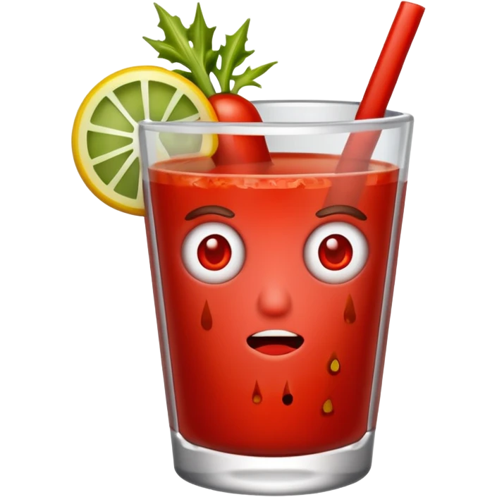 Bloody mary  emoji