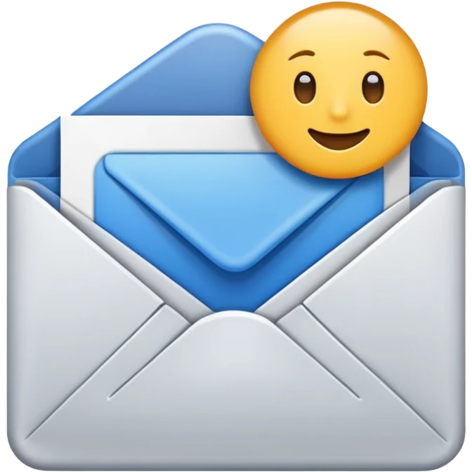 clean email tidy open inbox emoji