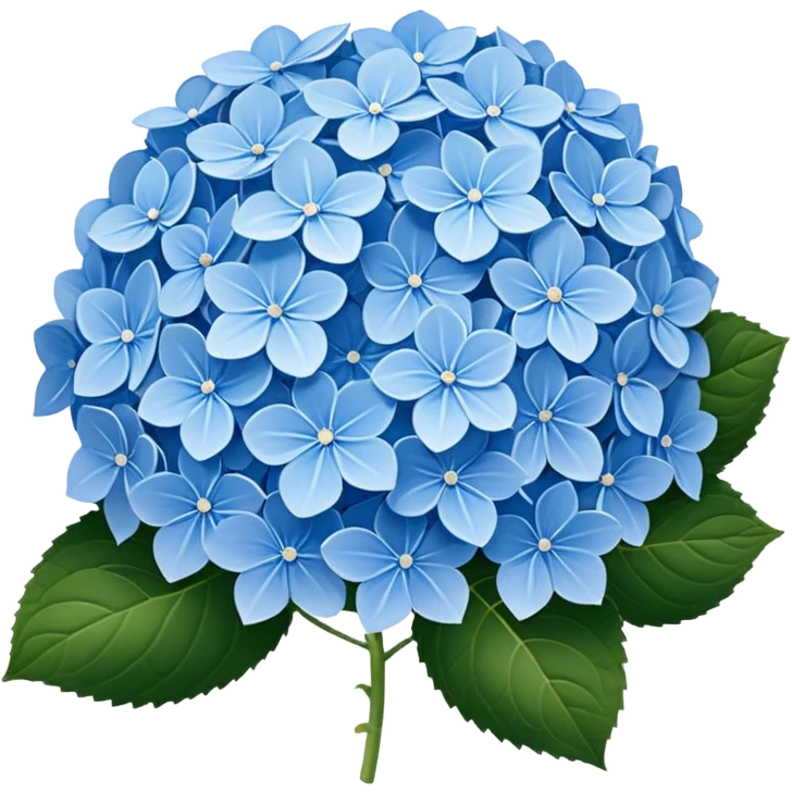 hydrangea  emoji