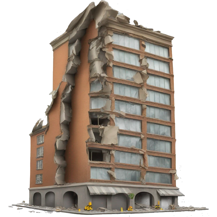 building collapsed emoji