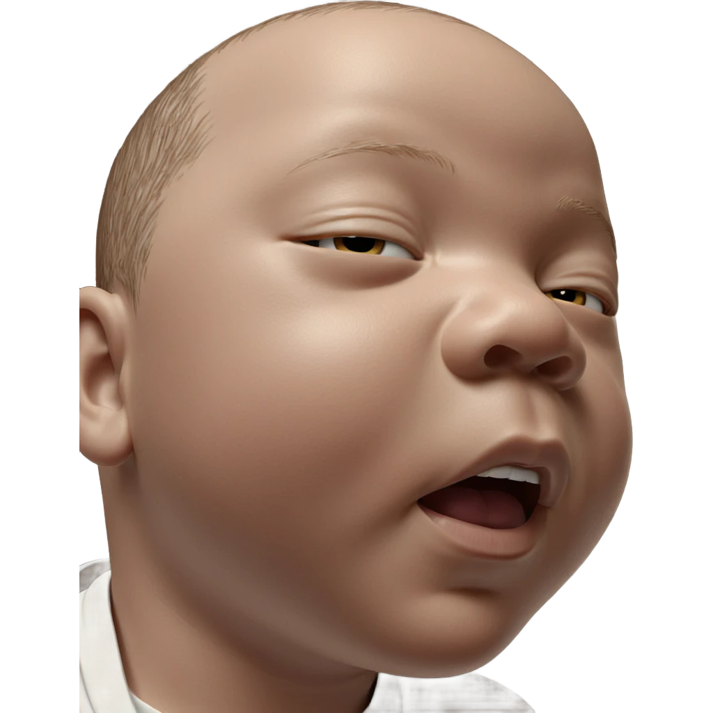 bald male portrait closeup emoji