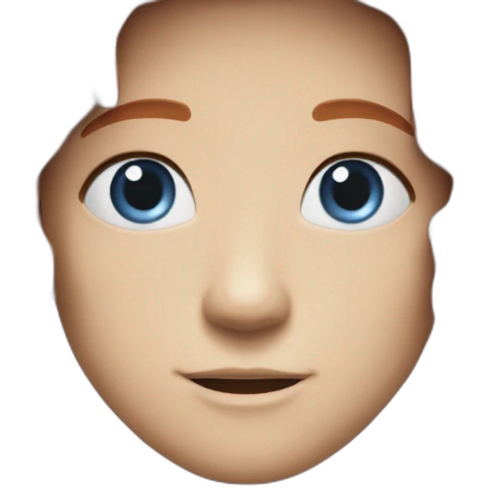 Marlboro red long hair blue eyes metalfan emoji