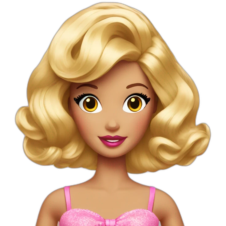 Vintage Barbie emoji