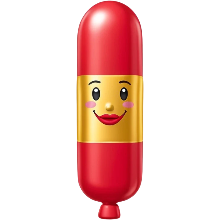   jeff koons inflatable  SPAM lipstick balloon sculpture  emoji