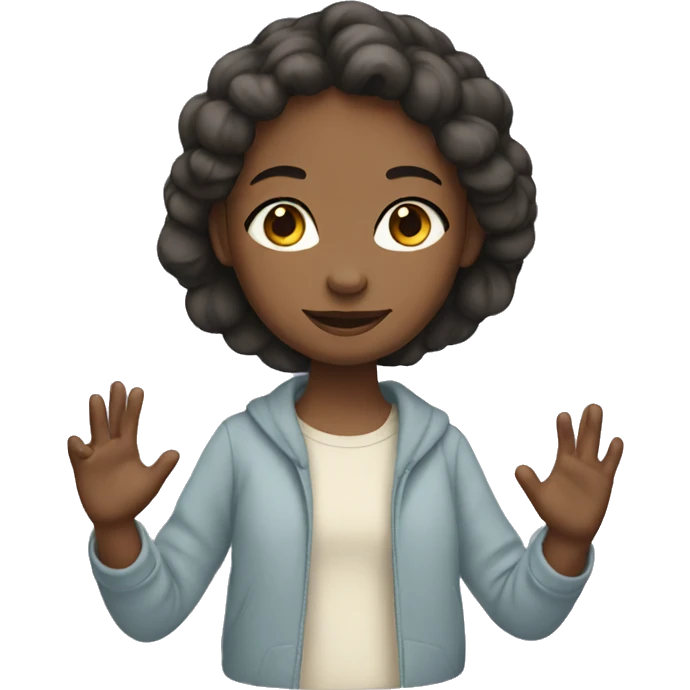 Girl in Peace  emoji