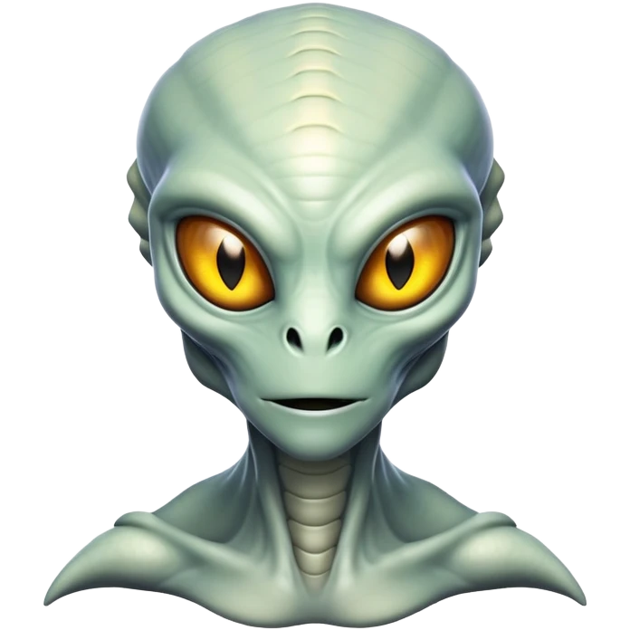 silver alien monster game emoji