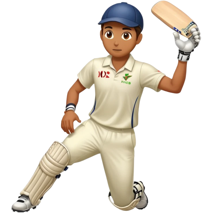 cricket player catching a ball emoji