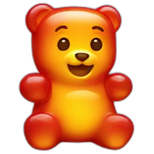 Gummy bear emoji