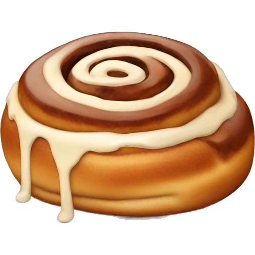 Cinnamon bun emoji